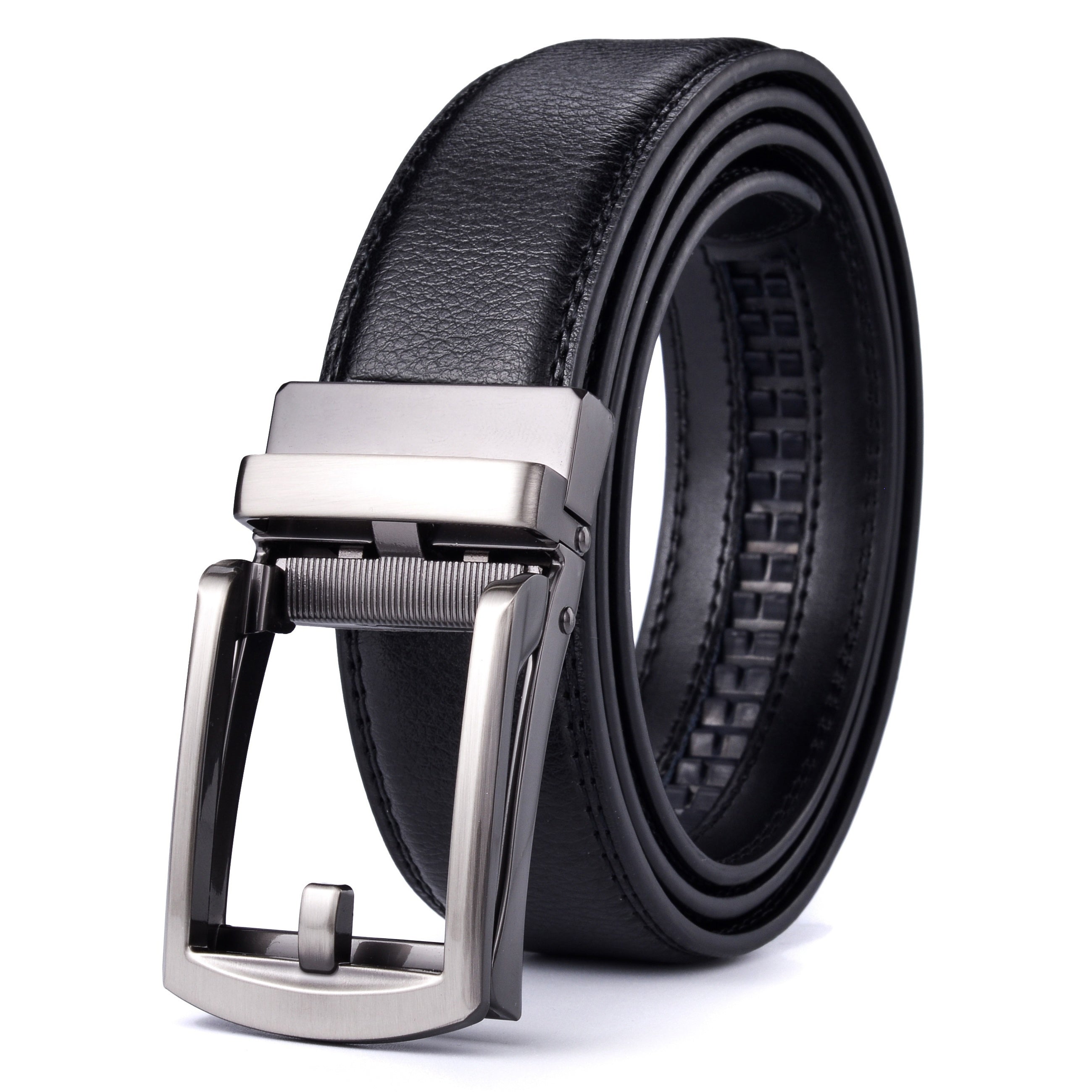 Men's Square Buckle Belt Decorative Accessories for Pants Jeans