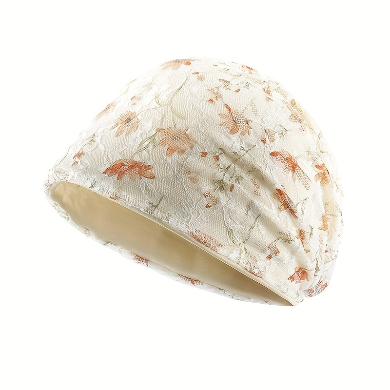 Women's Lace Beanie Turban Hat Lightweight Chemo Cap