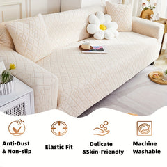 1pc Sofa Slipcover Universal Pet Friendly Non Slip Couch Cover Machine Washable