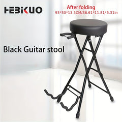 Retro Guitar Stand Stool Bracket Bass Musical Instrument Chair