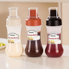 350ML Sauce Squeeze Bottle Five Hole Plastic Ketchup Bottle