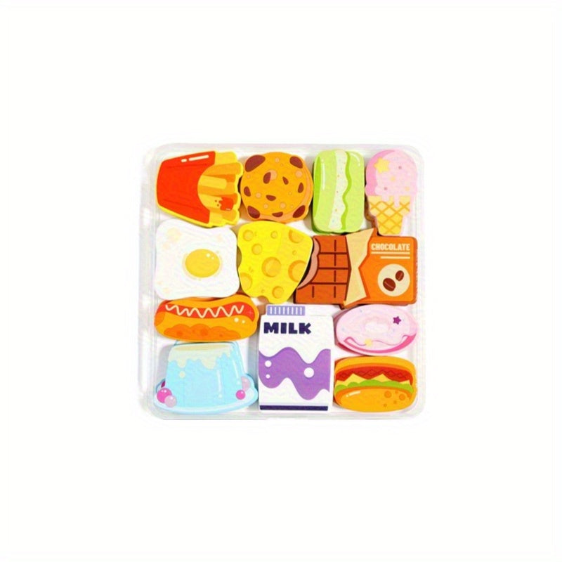 12pcs 3D Boxed Puzzle Kids Toys - Various Themes - Cognitive Matching Puzzle
