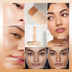 Flawless Matte Foundation Stick Natural Full Coverage