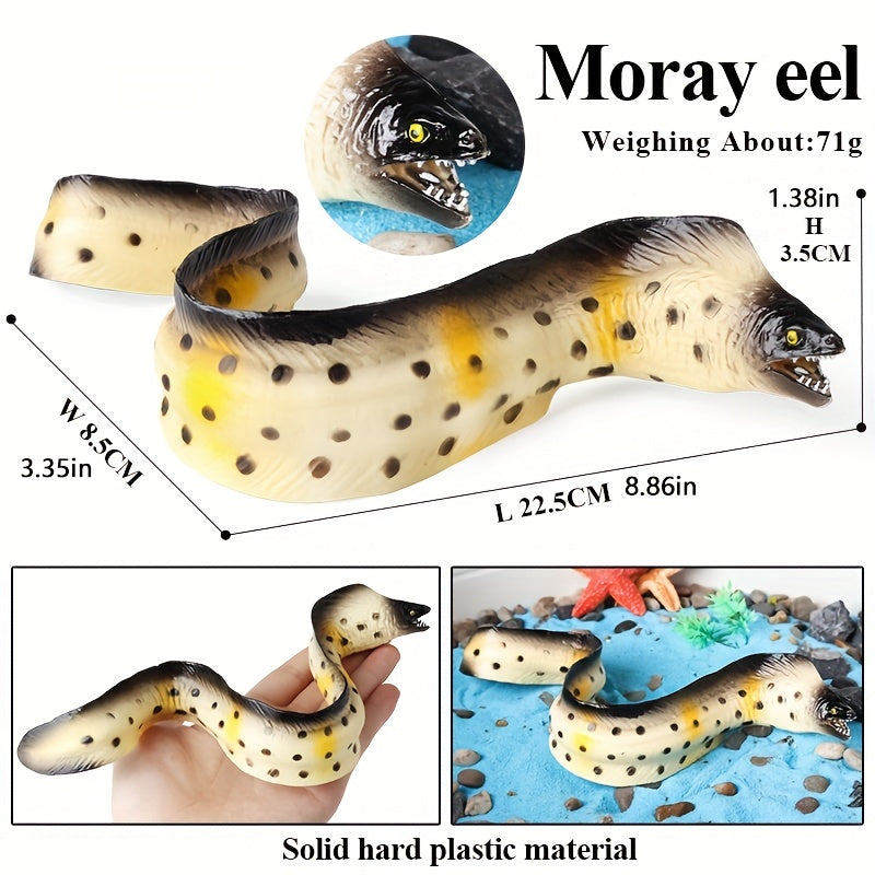 Moray Eel Marine Animal Figure Toy for Kids