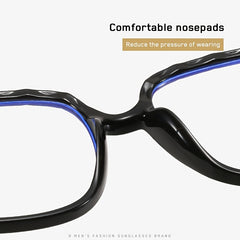 Vintage Crystal Metal Gradient Lady Glasses