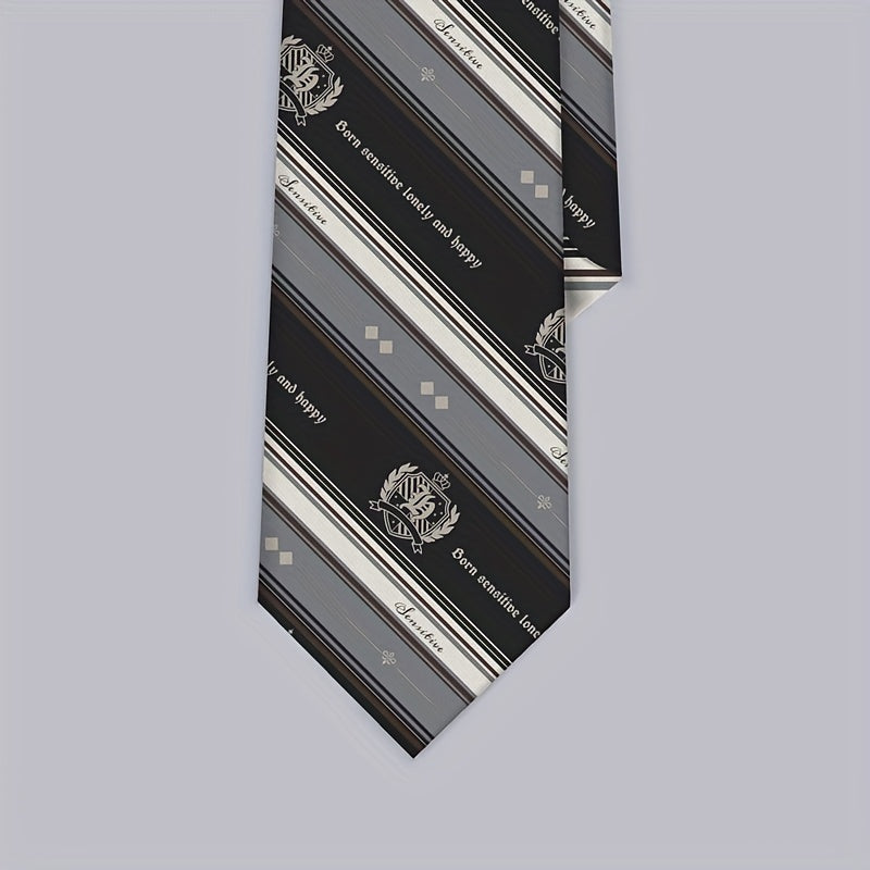 Striped Student School Uniform Tie Costume Clothing Accessories