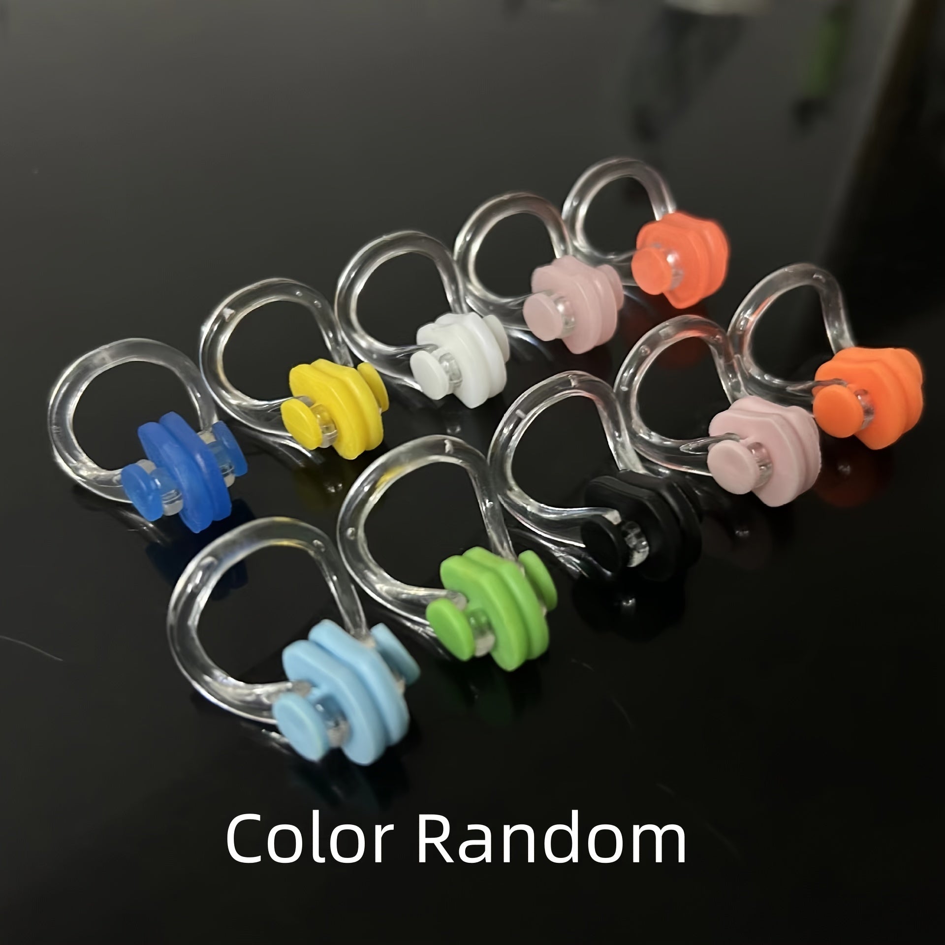 5pcs Waterproof Silica Gel Swimming Nose Clip