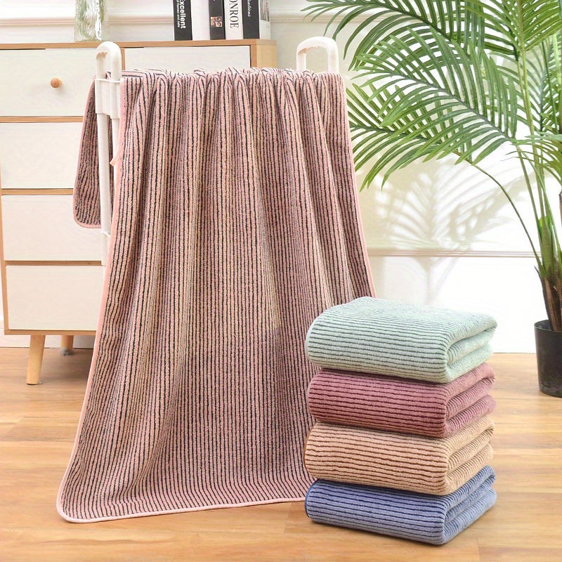 Soft Striped Pattern Bath Towel, 70