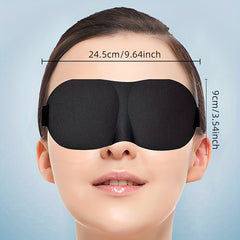 3D Eye Mask for Travel Comfortable Sleep Blackout Night Sleeping Eyeshade