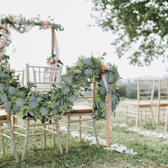 Artificial Eucalyptus Garland with Seeds - Wedding Home Decor Baby Shower