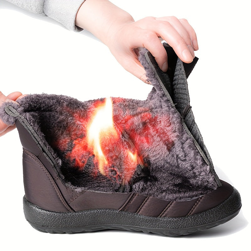 Women's Waterproof Insulated Snow Boots Winter Shoes