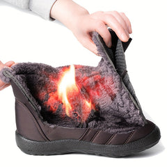Women's Waterproof Insulated Snow Boots Winter Shoes