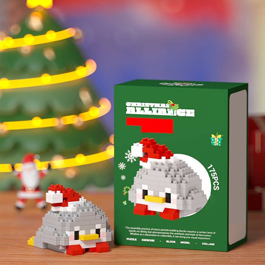 DIY Christmas Hanging Lanterns Mini Building Blocks Ornament Set