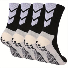 Men's Anti Slip Grip Soccer Socks - Training Sports Athletic Socks