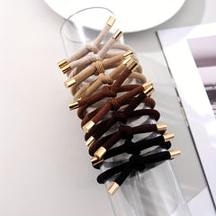 10pcs Elastic Hair Bands Hair Scrunchies Accessories For Women Girls