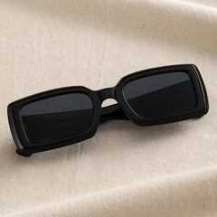 Y2K Rectangle Sunglasses Hip-hop Anti Glare UV400