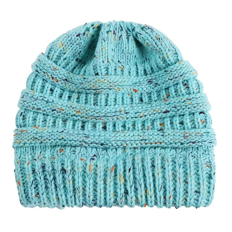 Women's Knitted Beanie Hat Warm Slouchy Cap For Winter Lightweight