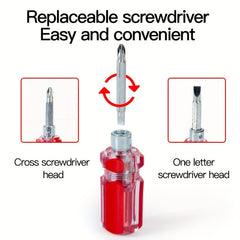10 Hole Screwdriver Set for Toy Workbench Assembly and Repair Tool Kit