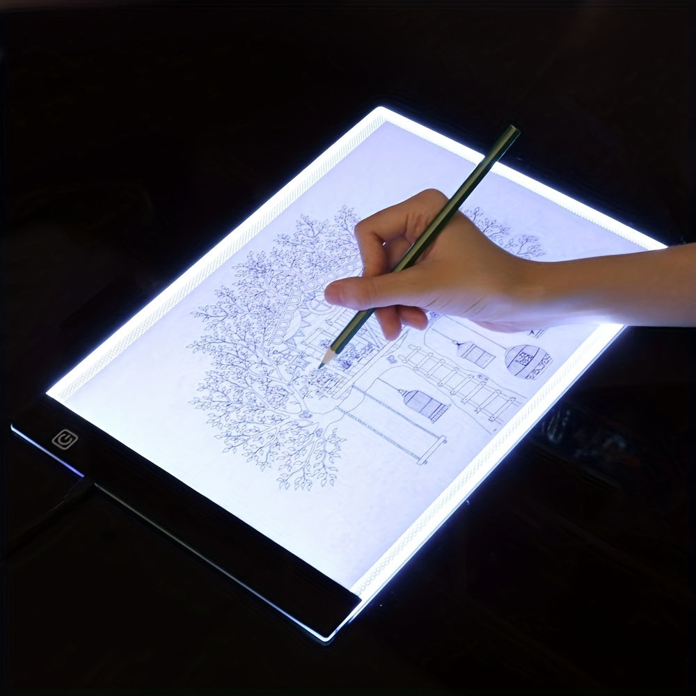 A4 Portable Tracing LED Copy Board Light Box USB Power Copy Drawing Board