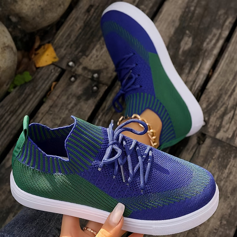 Breathable Flying Woven Shoes Lightweight Casual Running Sneakers