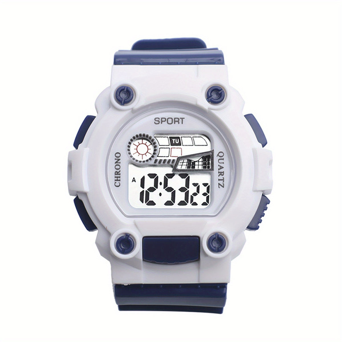 Electronic Watch Stopwatch alarm Clock luminous Screen Colorful Watch