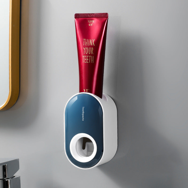 Automatic Toothpaste Dispenser Wall Mounted Squeezer Bathroom Accessory