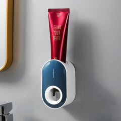 Automatic Toothpaste Dispenser Wall Mounted Squeezer Bathroom Accessory