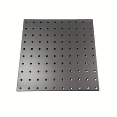 Metal Pegboard w/ 1in Hole Spacing & Screws for Garage Wall Storage