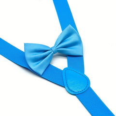 Kids Strap Bow Tie Suit Bow Accessory Baby Strap Clip Adjustable Pants Clip