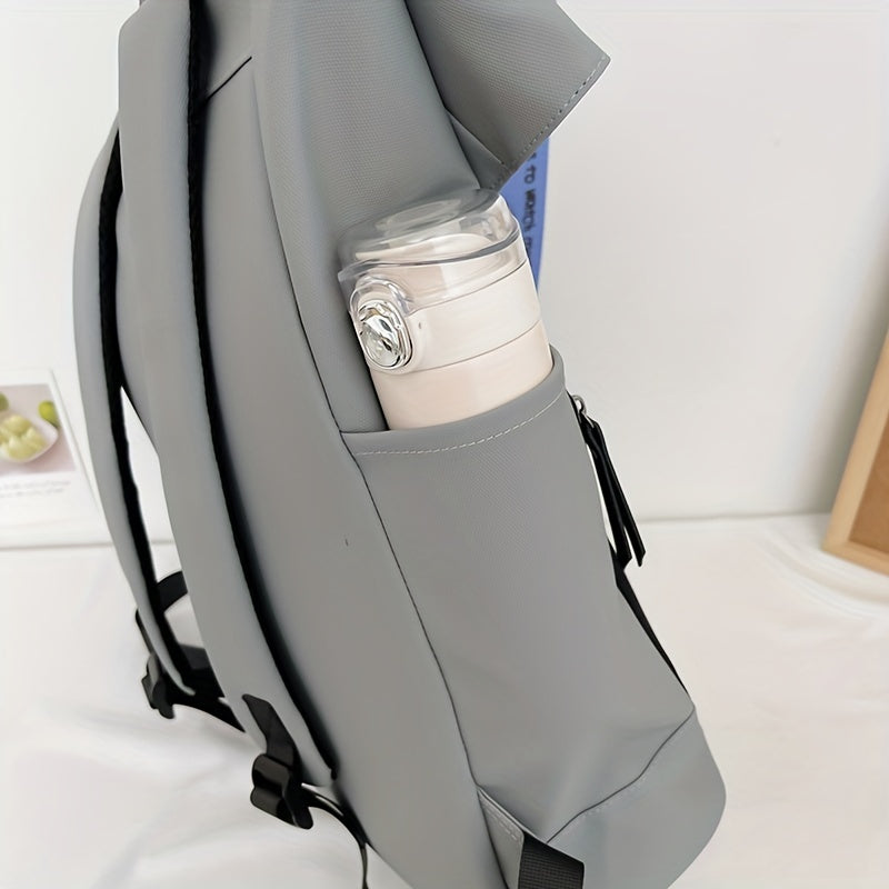 Stylish Nylon Backpack Pendant Large Capacity School Bag