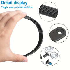6pcs Snowboard Bindings Straps Ladder Strap Replacement 8.2 inch