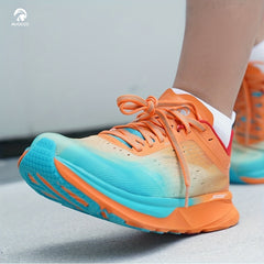 Men's Breathable Running Shoes Lace Up Comfy Soft Sole Sneakers