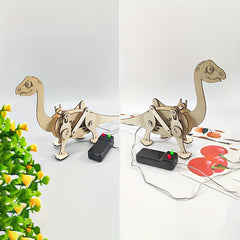 Wooden Brachiosaurus Model Kit - DIY Science Experiment