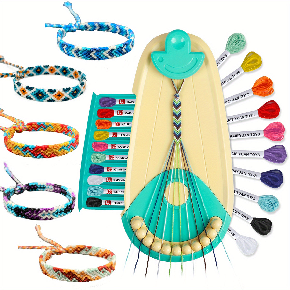 Girls Jewelry Making Kit - Friendship Bracelets Set