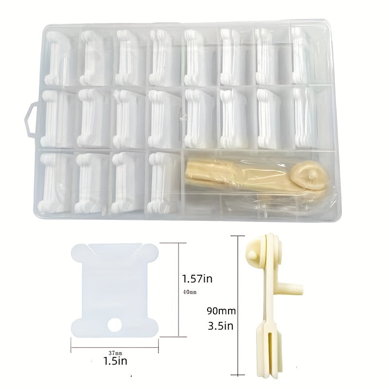 101pcs Manual Winding Set with Winding Device & Board Sewing Tools