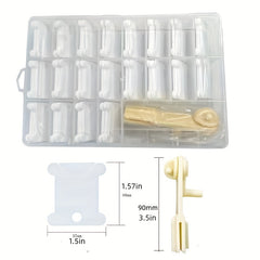 101pcs Manual Winding Set with Winding Device & Board Sewing Tools