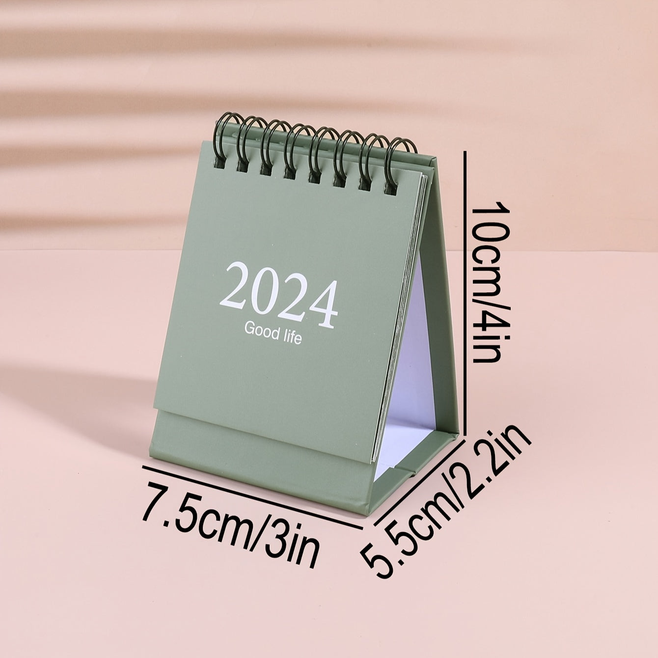 Mini Small Desk Calendar Coil Calendar Planner Desktop Decoration