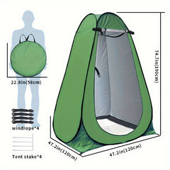 Pop Up Privacy Shower Tent Changing Room For Camping Hiking Beach