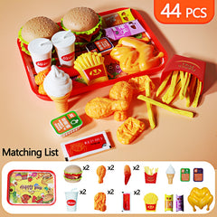 Hamburger Meal Toy for Kids