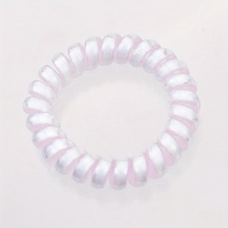 Luminous Spiral Hair Tie Ponytail Holder Hair Accessories