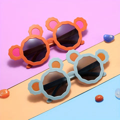 Cartoon Bear Frame Sunglasses UV Protection