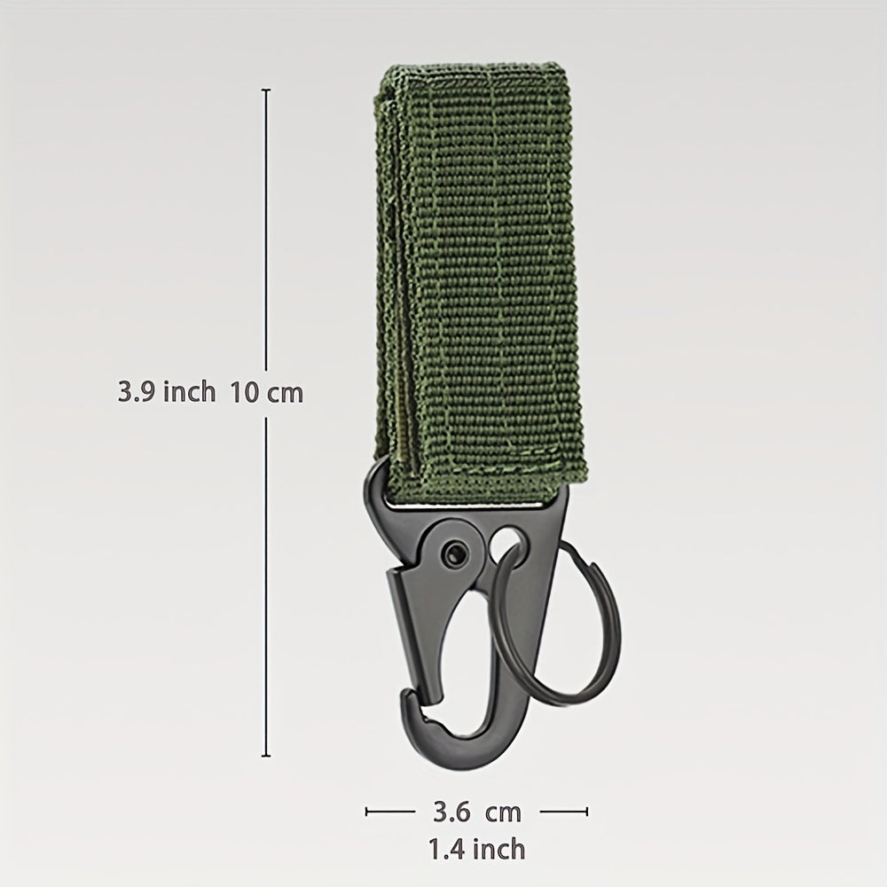 Tactical Carabiner Key Chain for Hiking and Climbing