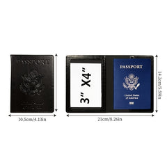 Travel Lightweight Passport Card Case Solid Protector Portable Slim