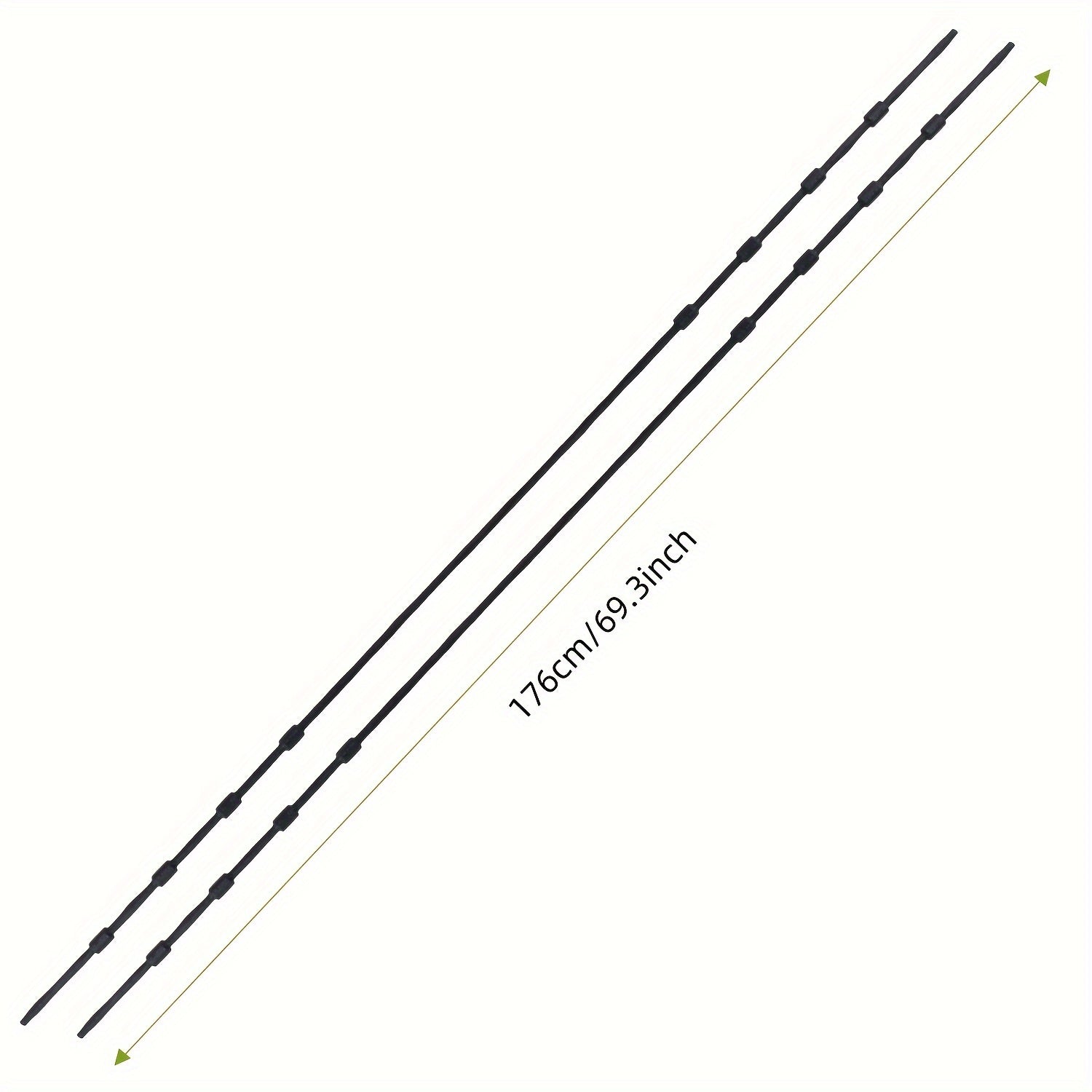 2pcs Climbing Treestand Replacement Cables Adjustable Length Durable Steel Wire