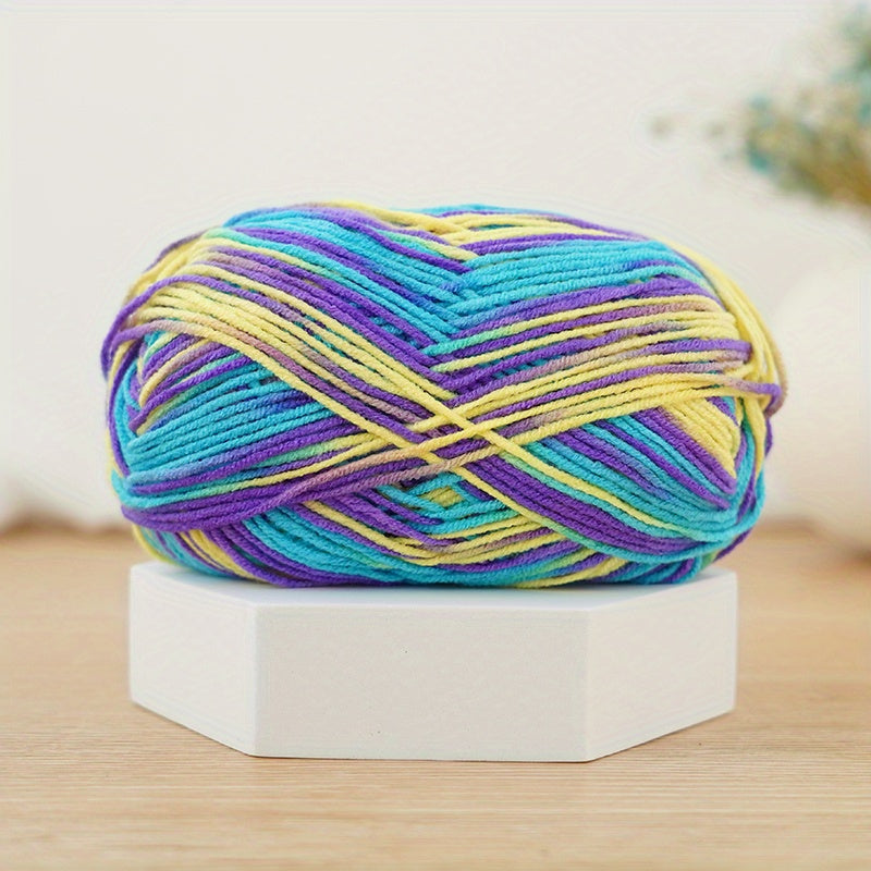 Gradient Milk Cotton Yarn for DIY Sweater Crafts