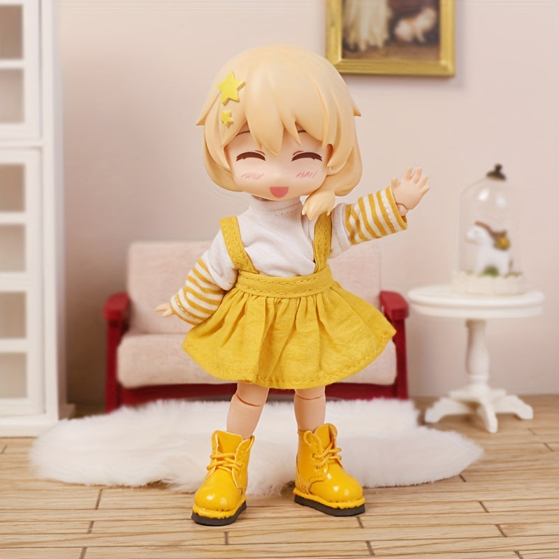 1pc 1.77" Doll Hoodie & Baby Clothes DIY Dress