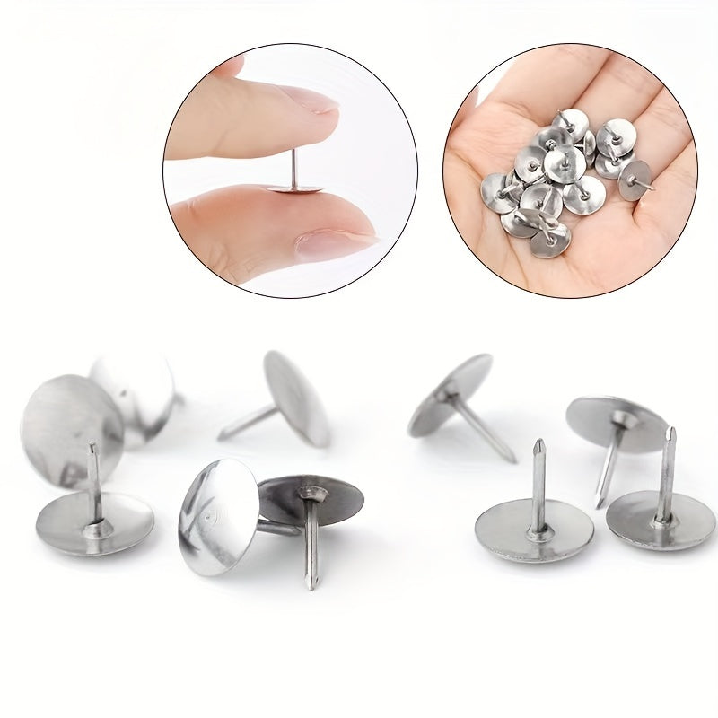 44pcs Boxed Pushpins Thumbtack Drawing By The Nail Creative Tack Tack Pin Metal