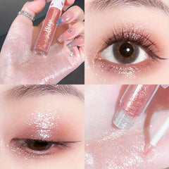 Glitter Liquid Eyeshadow Waterproof Highlighter Eyeliner Makeup