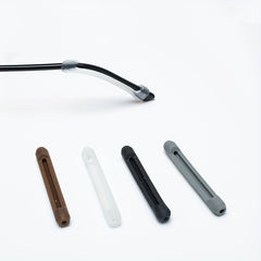 5 Pairs Soft Silicone Eyeglass Leg Tip Sleeve Fixator Anti Slip Elastic