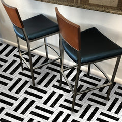 9pcs Marble & Floor Tile Sticker Waterproof PVC Wall Sticker